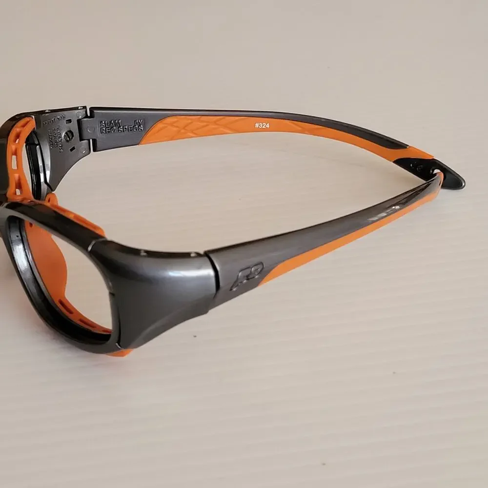 F8 Slam  Liberty Sport Orange Black Protective Glasses 52x17x135 Frame Only